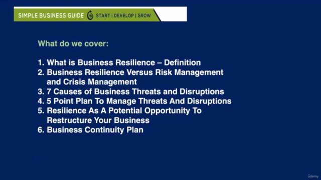 Business Resilience – Screenshot 1