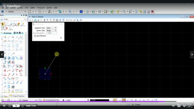 Microstation - Curso completo de Diseño 2D y 3D - AulaGEO – Screenshot 1