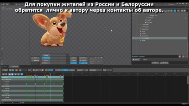 Spine 2D - Быстрый старт – Screenshot 4