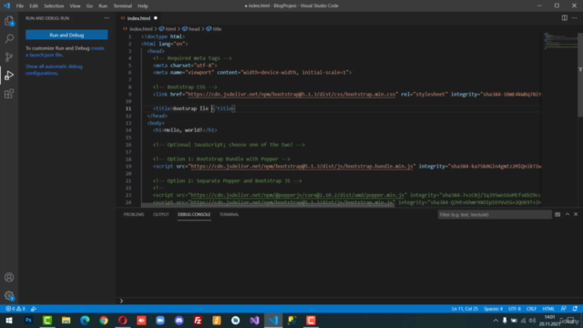 Bootstrap ile Web Sitesi Tasarlama Eğitimi – Screenshot 4