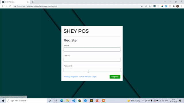 MERN Stack Retail Store POS Application – Screenshot 1