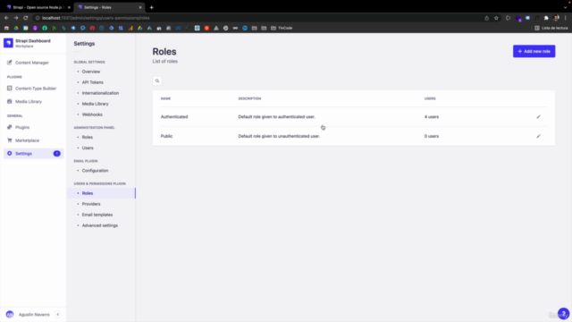 Strapi v4: De cero a Experto – Screenshot 4