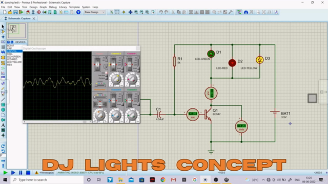 Analog Electronics Design & Simulate BJT Circuits on PROTEUS - Screenshot_04