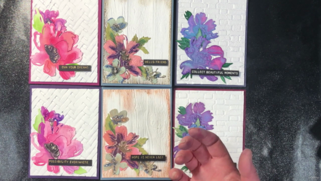 Brushstroke Diecut Flowers Card Class - Screenshot_03