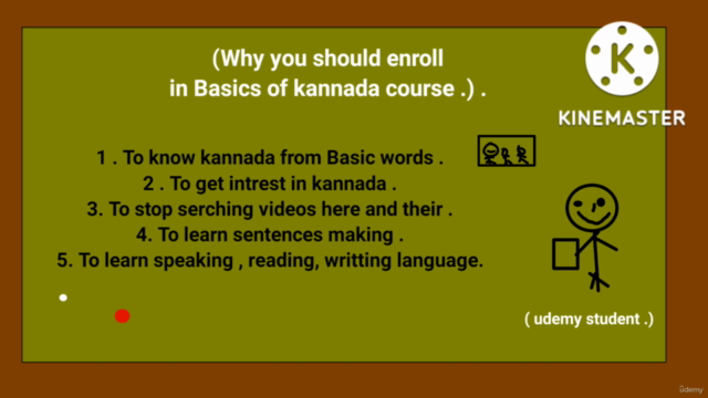 Learn to speak, read, write basics of kannada language – Screenshot 1