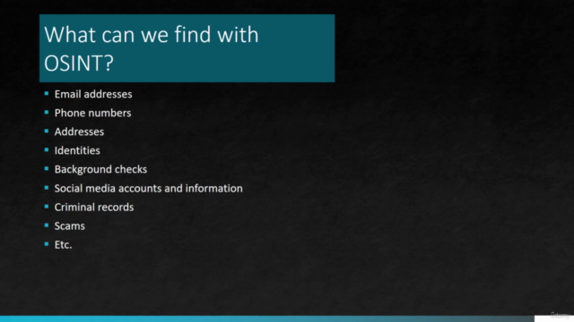OSINT: Open Source Intelligence – Screenshot 1