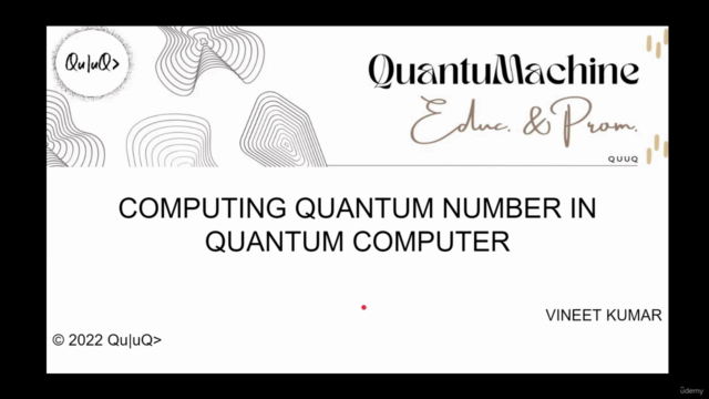 Computing Quantum Number in Quantum Computer – Screenshot 4