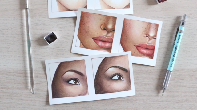 Watercolor Techniques to Paint Skin Tones – Screenshot 4
