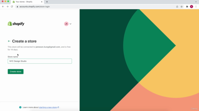 How to Use Shopify Tutorial For Beginners - Online Store – Screenshot 1