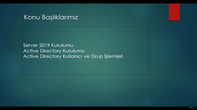 Microsoft Exchange Server Eğitimi | 2025 – Screenshot 1