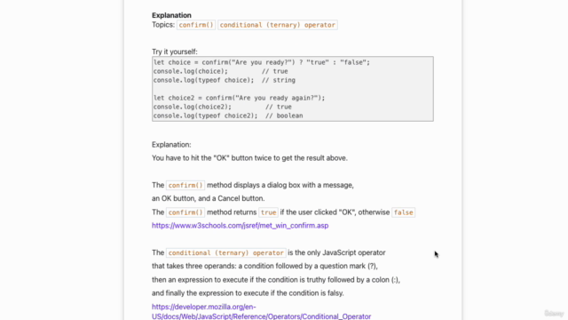 JavaScript Certification Exam JSE-40-01 - Preparation (2025) – Screenshot 1