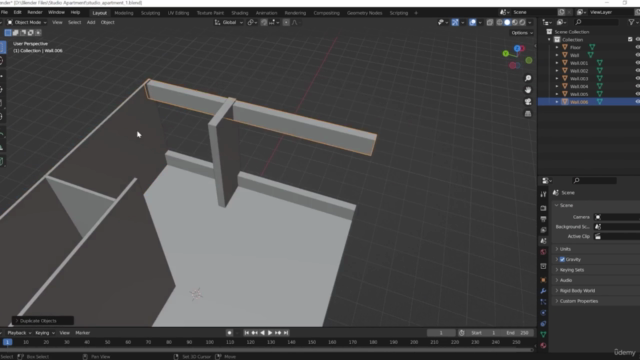 Create stunning Studio Apartment with Blender 3D - Screenshot_01