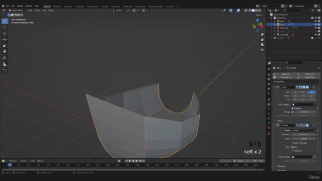Let's Create a Boat in Blender Complete Course For Beginners – Screenshot 4