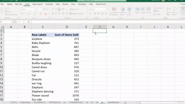Excel Pivots & Dashboards (Basic to Super Advance) – Screenshot 1
