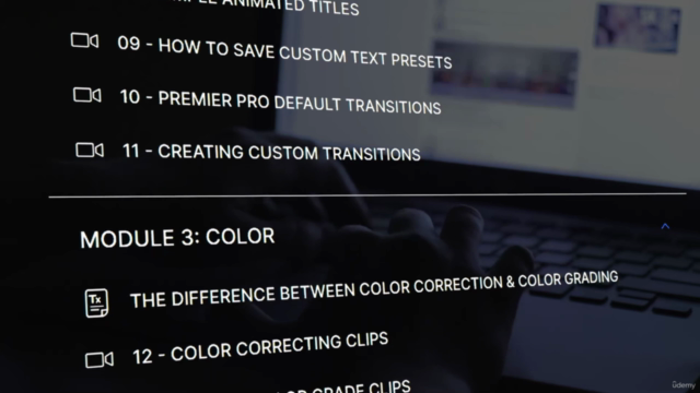 Adobe Premiere Pro CC – Masterclass Training Course – Screenshot 3