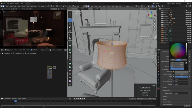 Create a Victorian Room with Blender and Substance Painter – Screenshot 3
