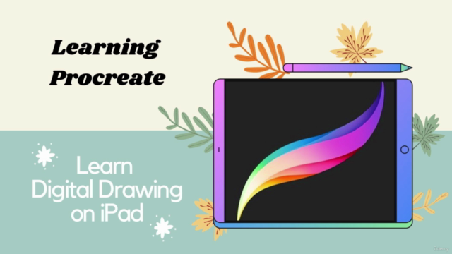 Create Digital Art on iPad using Procreate - Screenshot_01