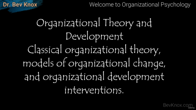 Industrial/Organizational Psychology (Cert. of Completion) – Screenshot 4