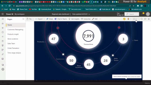 POWER BI data Analytics Course and DASHBOARDS creation – Screenshot 1