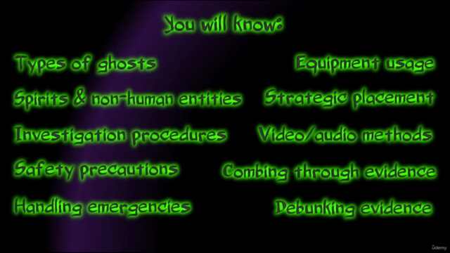 A Comprehensive Course in Paranormal Investigations – Screenshot 3