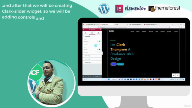 WordPress Theme Development for Themeforest with Elementor – Screenshot 3