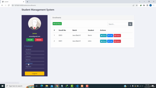 Laravel 9 A-Z with Inertia Crud Generator – Screenshot 4
