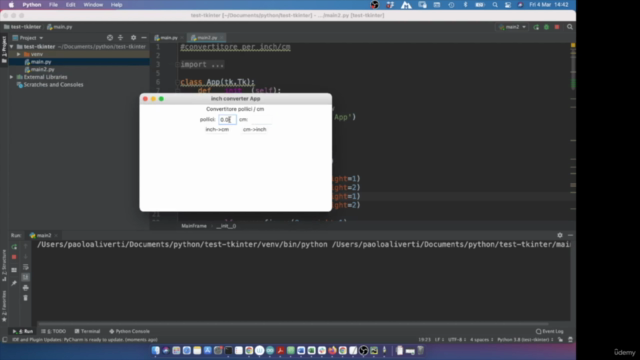 Applicazioni Desktop con Python e Tkinter – Screenshot 4