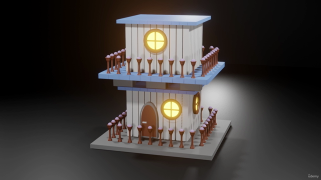 3D House Modeling with Blender: From Beginner to Pro – Screenshot 4