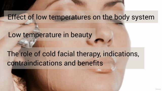 Cold facial therapy in beauty (cryotherapy) – Screenshot 4