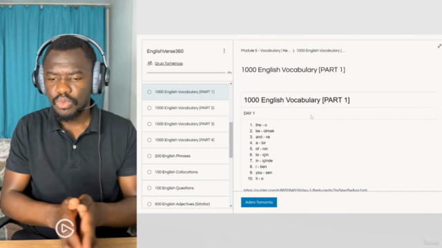 İngilizce360: A1-C1 İngilizce Kursu - Gamel Hoca – Screenshot 3