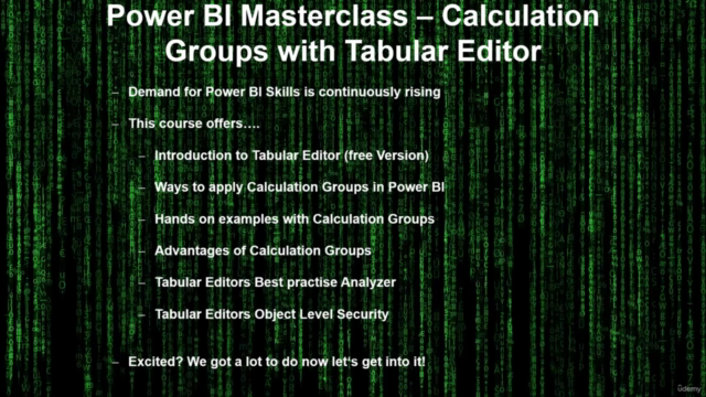 Power BI Masterclass Calculation Groups with Tabular Editor - Screenshot_01