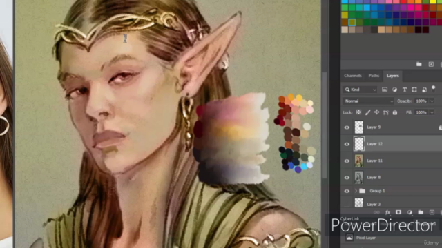 Digital Painting: Realistic Portraits from Sketch to Finish – Screenshot 1