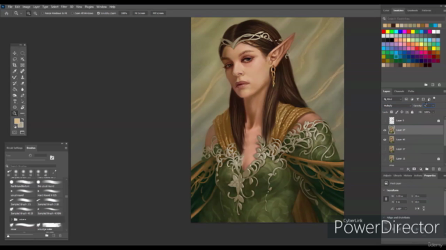 Digital Painting: Realistic Portraits from Sketch to Finish – Screenshot 4