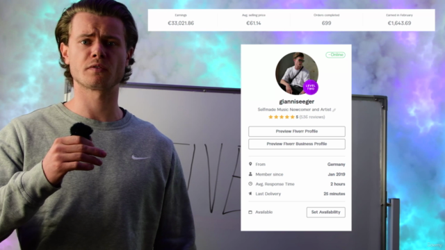 Fiverr Nebeneinkommen aufbauen als Online Freelancer – Screenshot 4