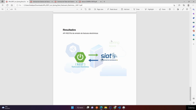 APIs REST con Spring Boot: Facturación Electrónica - SIAT – Screenshot 4