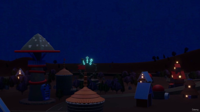 Blender 3D Modeling Class : Design Stunning Fantasy World – Screenshot 1
