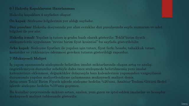 Sıfırdan İleri Seviyeye Metraj ve Hakediş Eğitimi – Screenshot 4