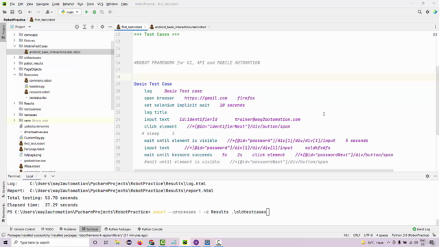 Robot Framework - Codeless UI, API and Mobile Automation - Screenshot_01