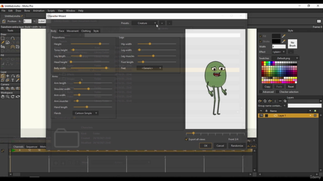 Animação com MOHO Animation - Screenshot_04