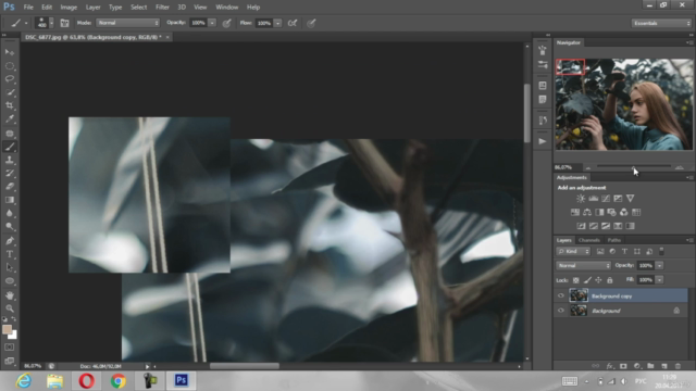 Creative Photoshop Portrait Retouching and Lightroom – Screenshot 1