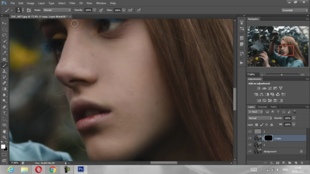 Creative Photoshop Portrait Retouching and Lightroom – Screenshot 3
