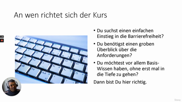 Einführung in die digitale Barrierefreiheit – Screenshot 2