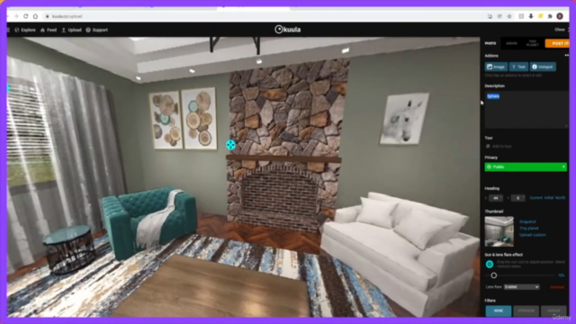 Interior Design in Virtual Reality – Screenshot 4