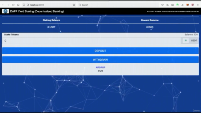 【한글자막】 DApp 개발 완벽 마스터 : Solidity & React - 블록체인 개발 – Screenshot 3