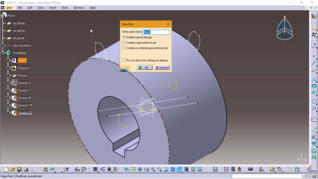 CATIA V5 do ZERO ao EXPERT | Peças e Montagens – Screenshot 2