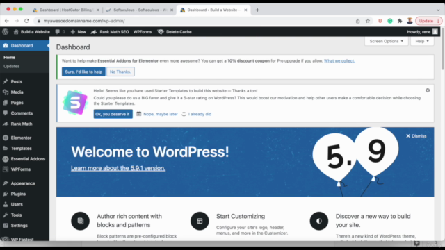 How to build a website with WordPress - A Beginners Course - Screenshot_03