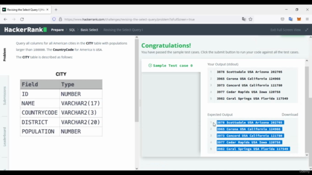 Aprende SQL con ejercicios usando MySQL y Postgres – Screenshot 4