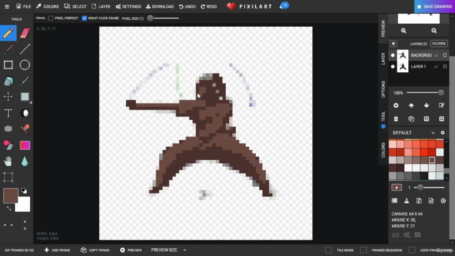 Pixel Art Desbloqueado - Diseño de Personajes - PixelArt 201 – Screenshot 4