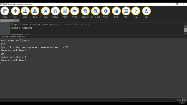 Se Mejor Programador En Python: Creando Programas Divertidos – Screenshot 3