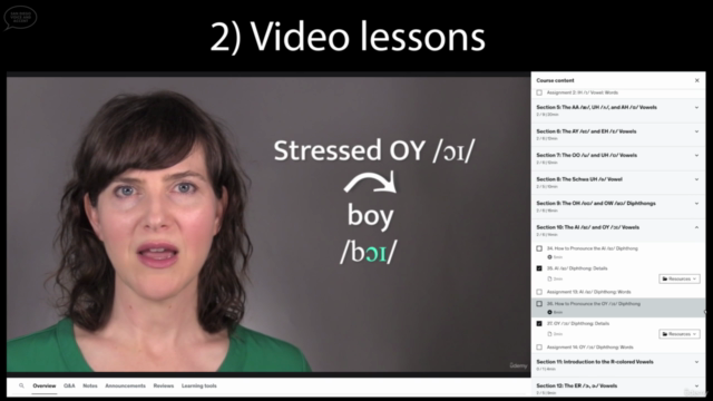 Master the American English Vowels: Reduce your accent NOW! – Screenshot 2